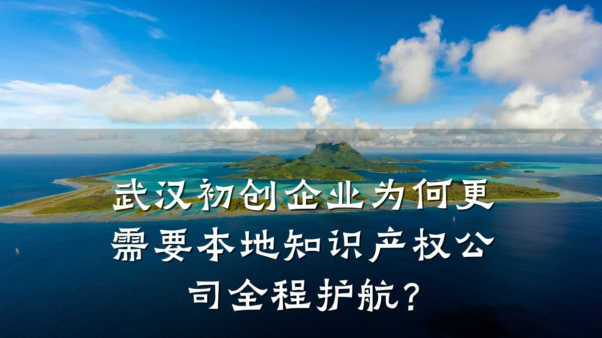 武汉初创企业为何更需要本地知识产权公司全程护航?