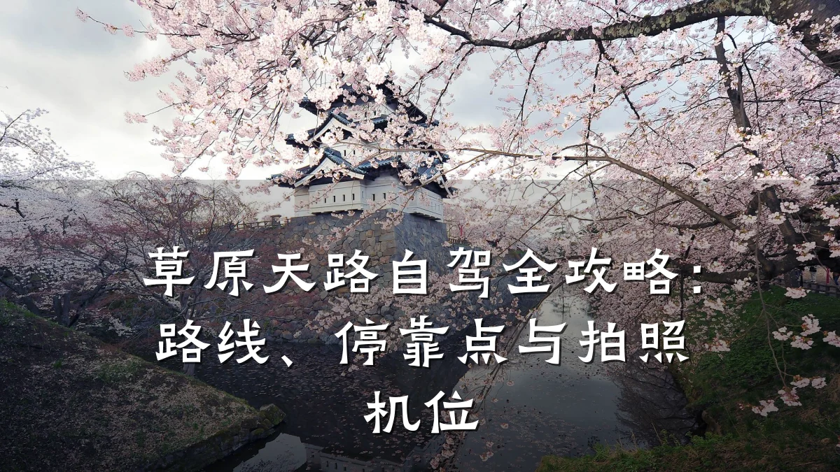 草原天路自驾全攻略:路线、停靠点与拍照机位