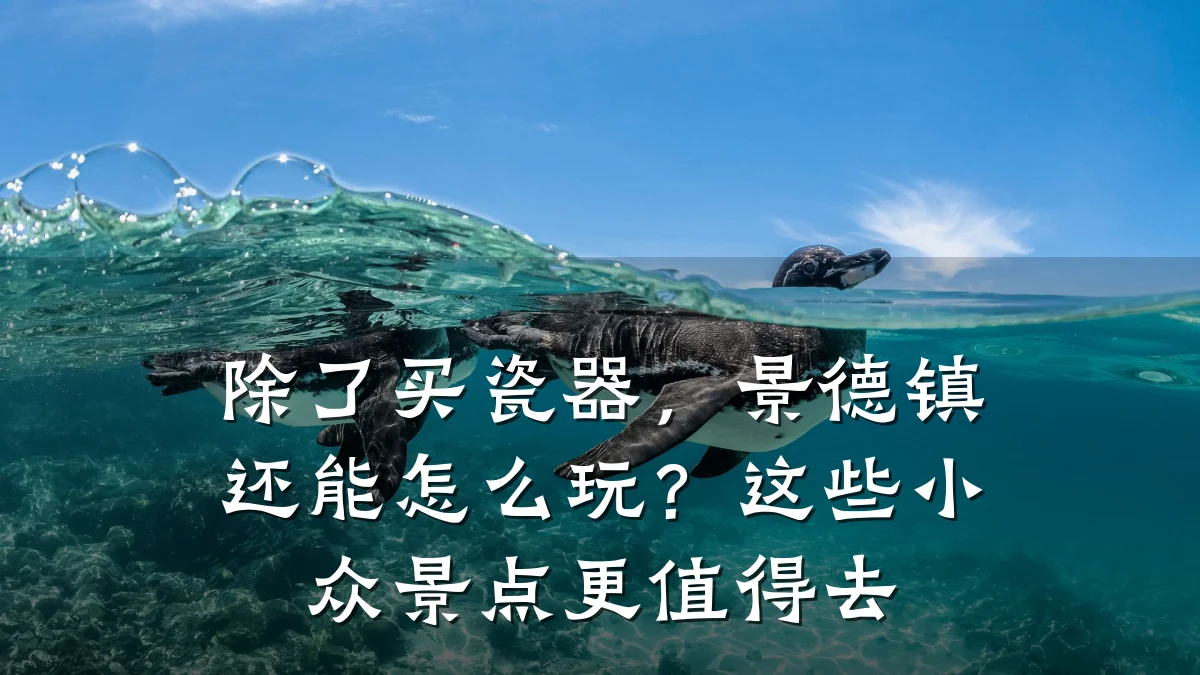 除了买瓷器,景德镇还能怎么玩?这些小众景点更值得去