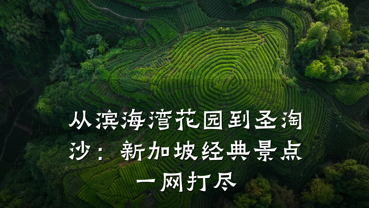 从滨海湾花园到圣淘沙:新加坡经典景点一网打尽