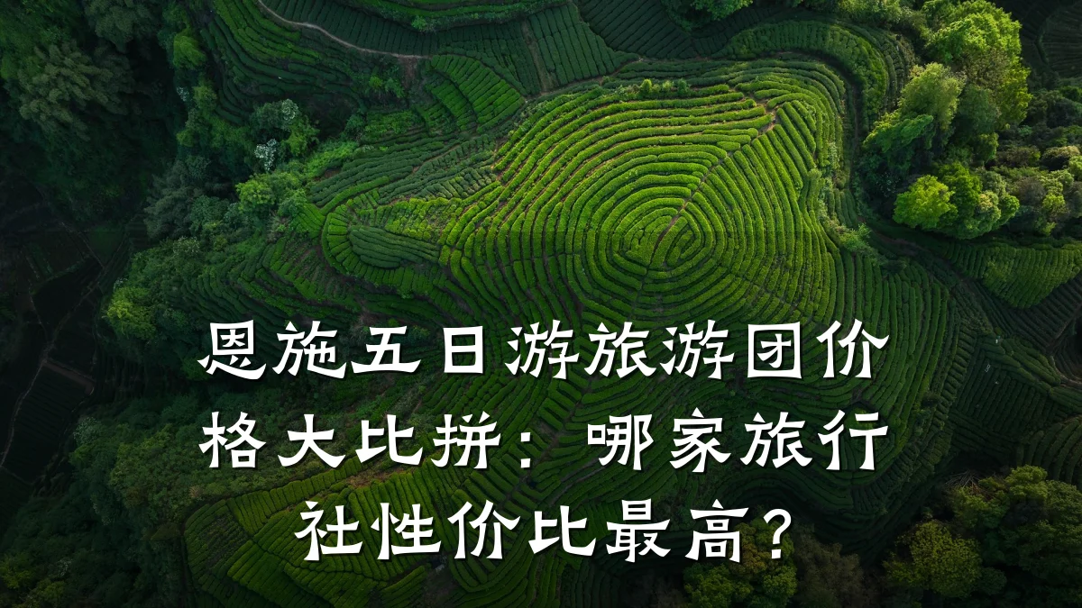 恩施五日游旅游团价格大比拼:哪家旅行社性价比最高?