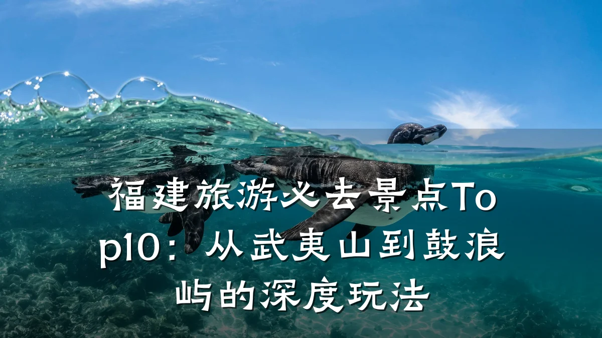 福建旅游必去景点Top10:从武夷山到鼓浪屿的深度玩法