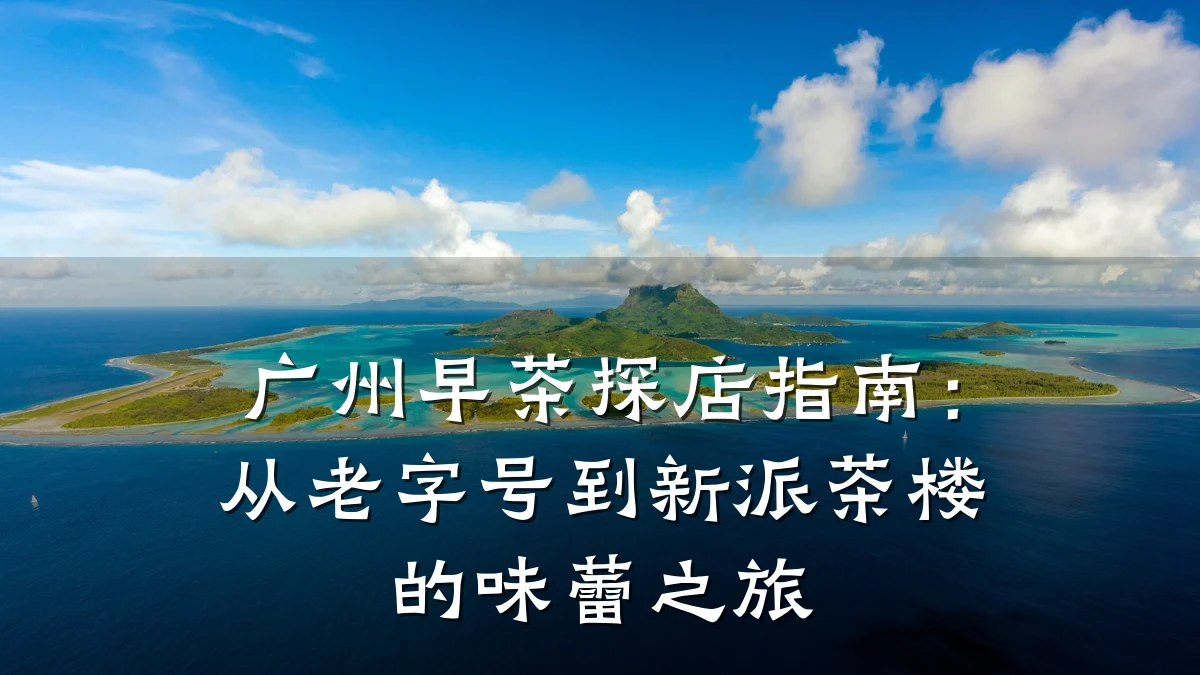 广州早茶探店指南:从老字号到新派茶楼的味蕾之旅