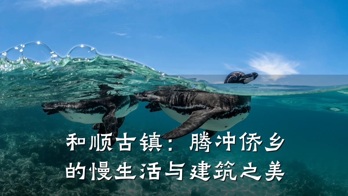 和顺古镇:腾冲侨乡的慢生活与建筑之美