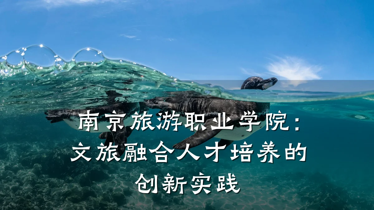 南京旅游职业学院:文旅融合人才培养的创新实践