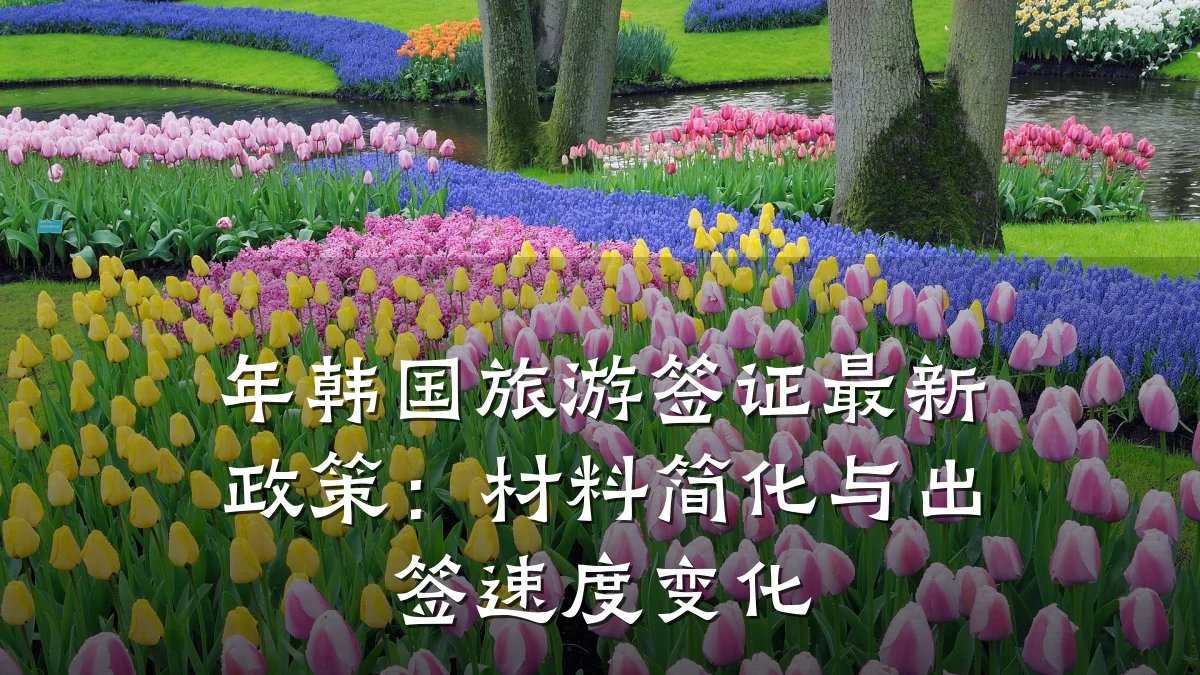 年韩国旅游签证最新政策:材料简化与出签速度变化