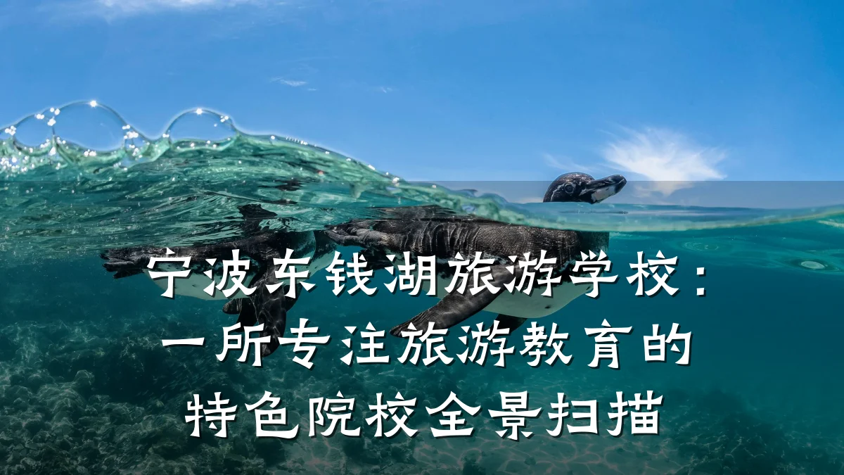 宁波东钱湖旅游学校:一所专注旅游教育的特色院校全景扫描