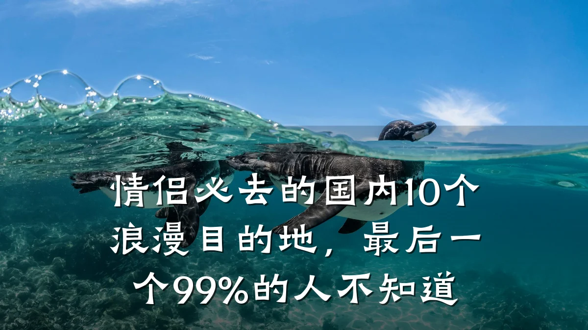情侣必去的国内10个浪漫目的地，最后一个99%的人不知道