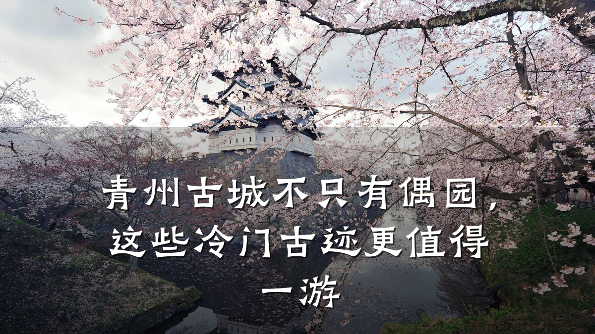 青州古城不只有偶园,这些冷门古迹更值得一游