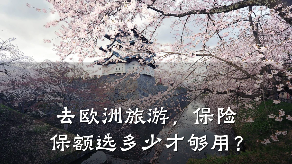 去欧洲旅游,保险保额选多少才够用?