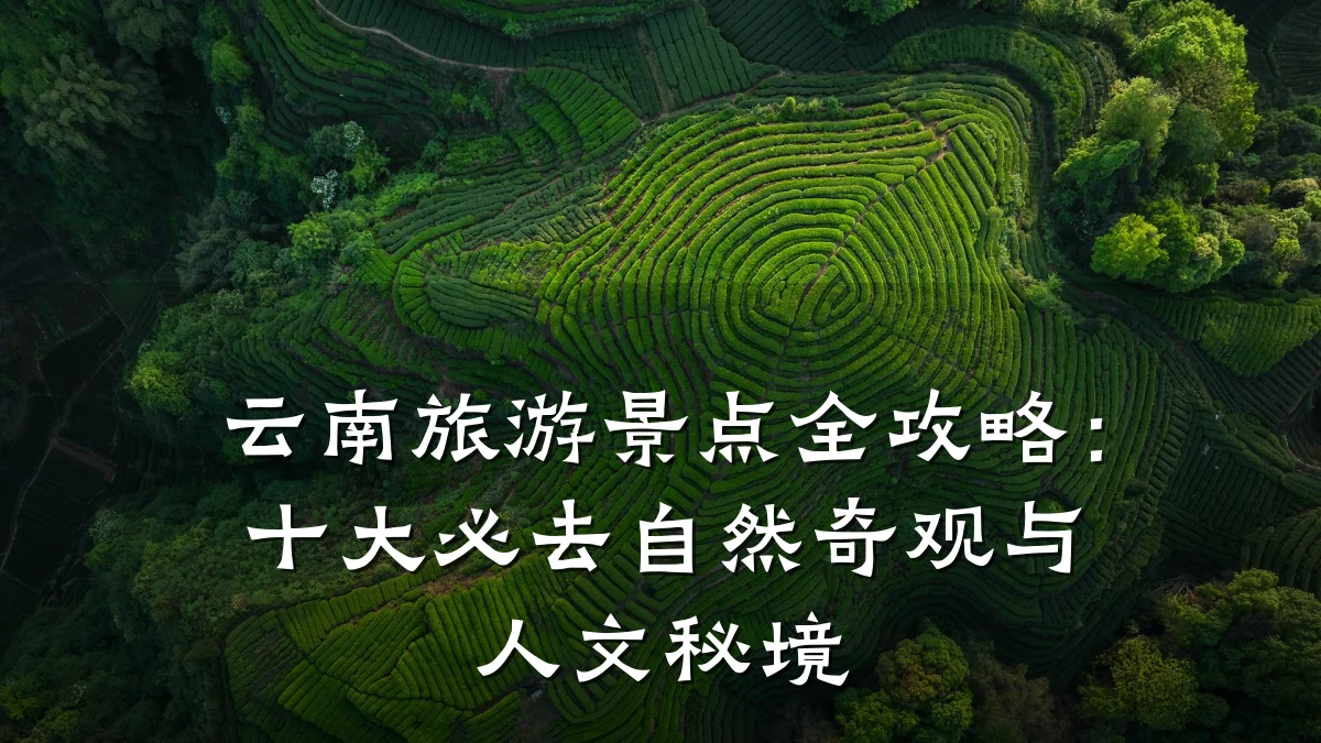 云南旅游景点全攻略：十大必去自然奇观与人文秘境