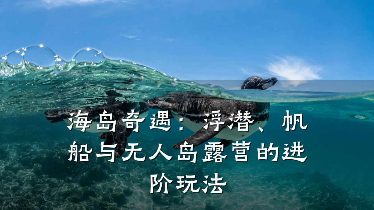 海岛奇遇:浮潜、帆船与无人岛露营的进阶玩法