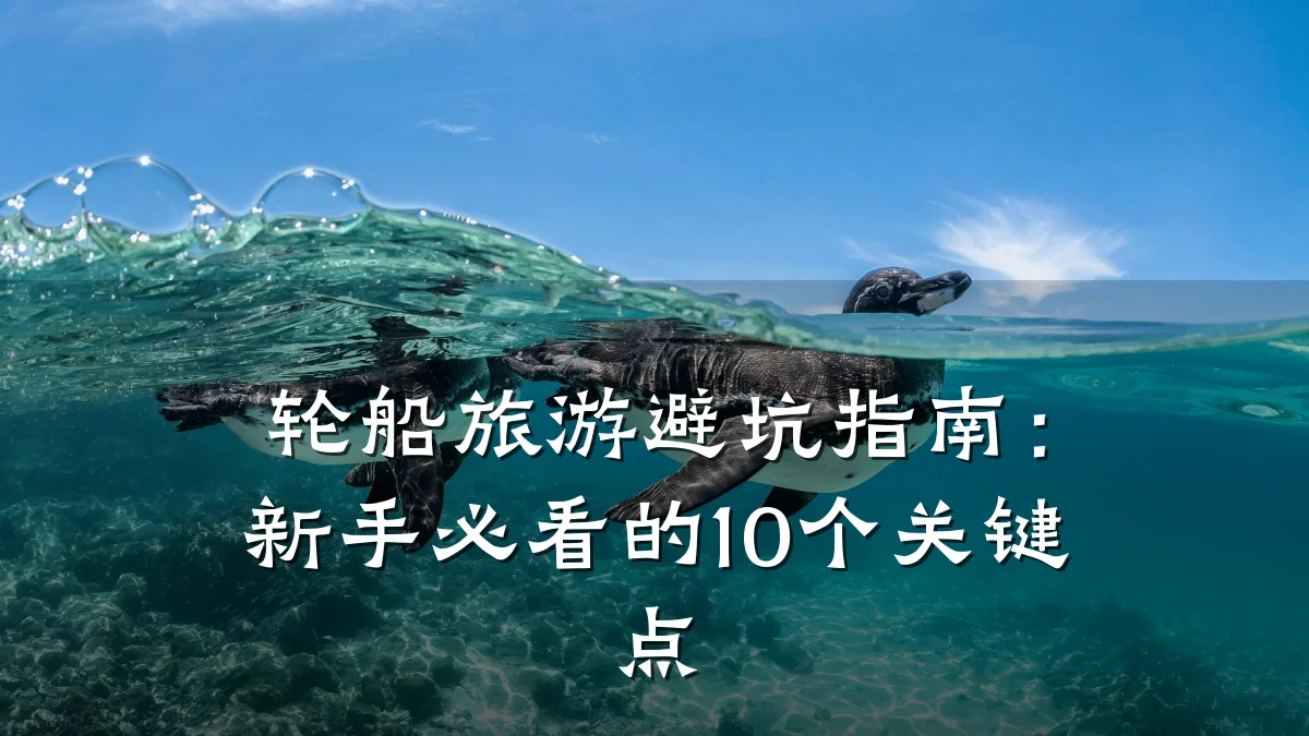 轮船旅游避坑指南：新手必看的10个关键点