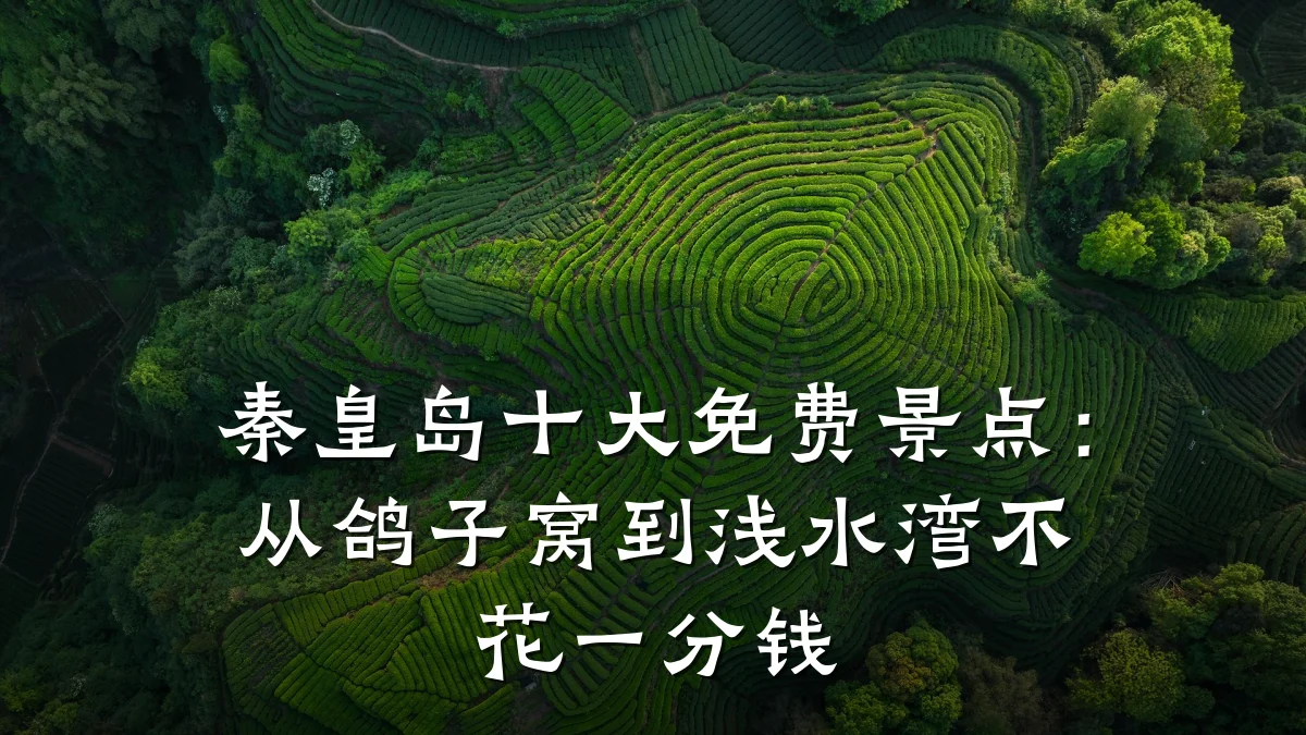 秦皇岛十大免费景点:从鸽子窝到浅水湾不花一分钱
