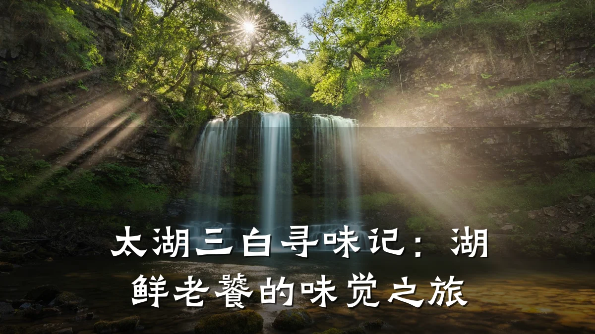 太湖三白寻味记:湖鲜老饕的味觉之旅