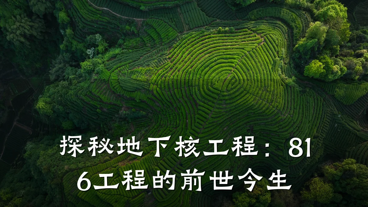探秘地下核工程：816工程的前世今生