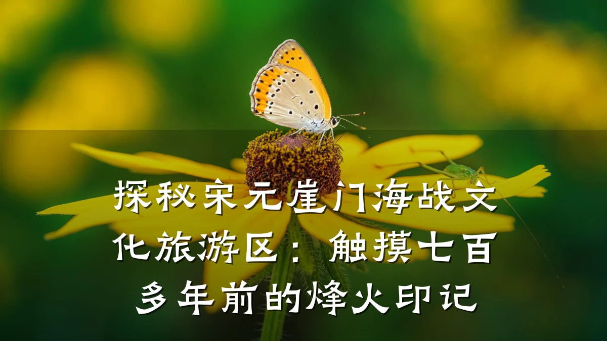 探秘宋元崖门海战文化旅游区:触摸七百多年前的烽火印记
