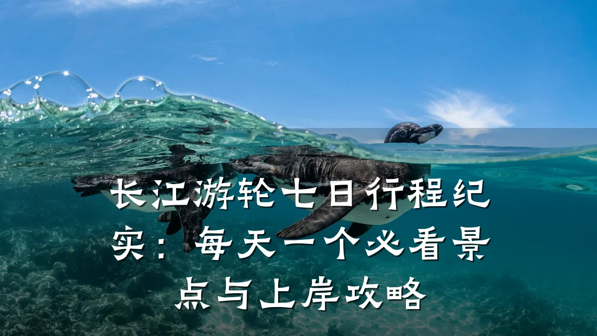 长江游轮七日行程纪实:每天一个必看景点与上岸攻略