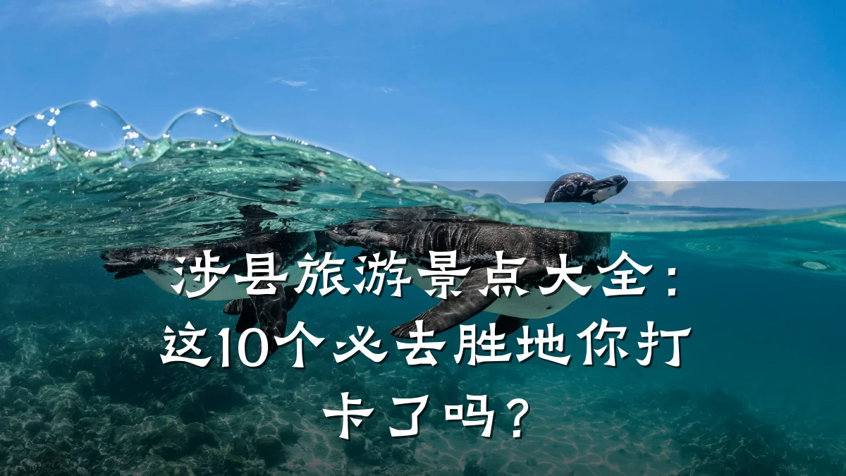 涉县旅游景点大全:这10个必去胜地你打卡了吗?