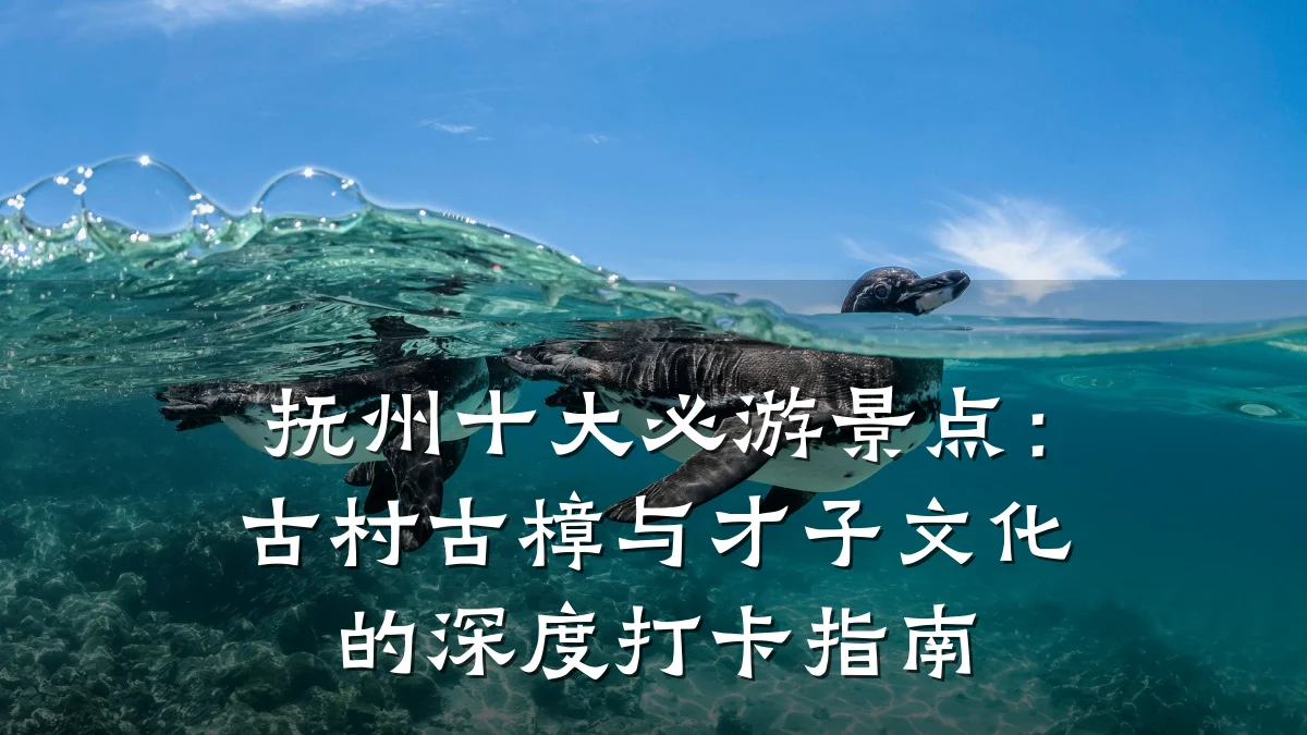 抚州十大必游景点:古村古樟与才子文化的深度打卡指南