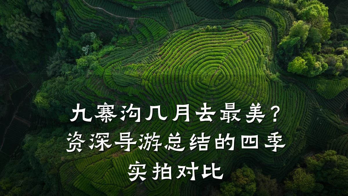 九寨沟几月去最美?资深导游总结的四季实拍对比