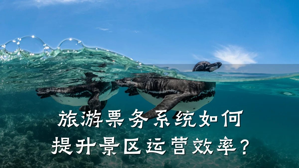旅游票务系统如何提升景区运营效率?
