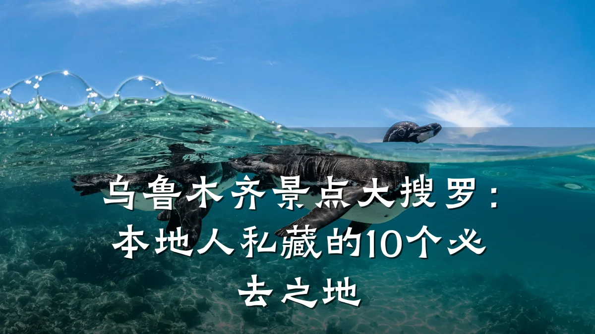 乌鲁木齐景点大搜罗:本地人私藏的10个必去之地