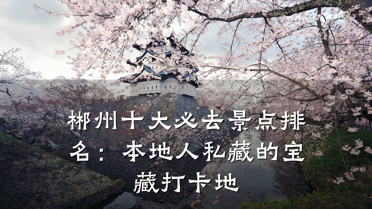 郴州十大必去景点排名:本地人私藏的宝藏打卡地