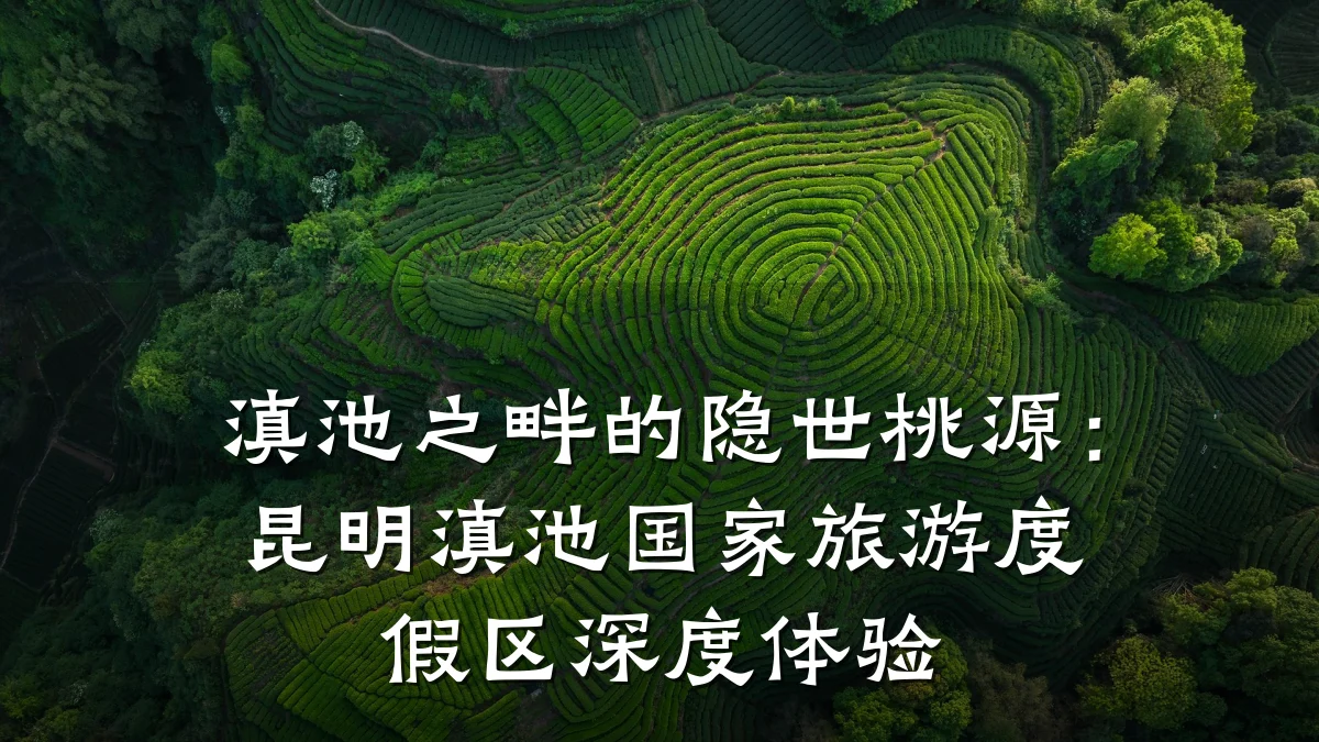 滇池之畔的隐世桃源:昆明滇池国家旅游度假区深度体验