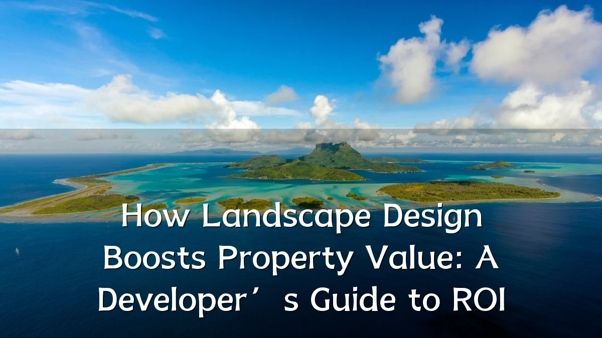 How Landscape Design Boosts Property Value: A Developer’s Guide to ROI