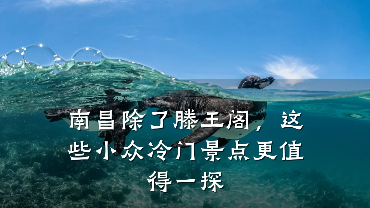 南昌除了滕王阁,这些小众冷门景点更值得一探