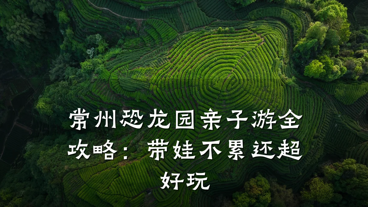 常州恐龙园亲子游全攻略：带娃不累还超好玩