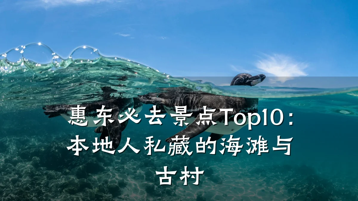 惠东必去景点Top10：本地人私藏的海滩与古村