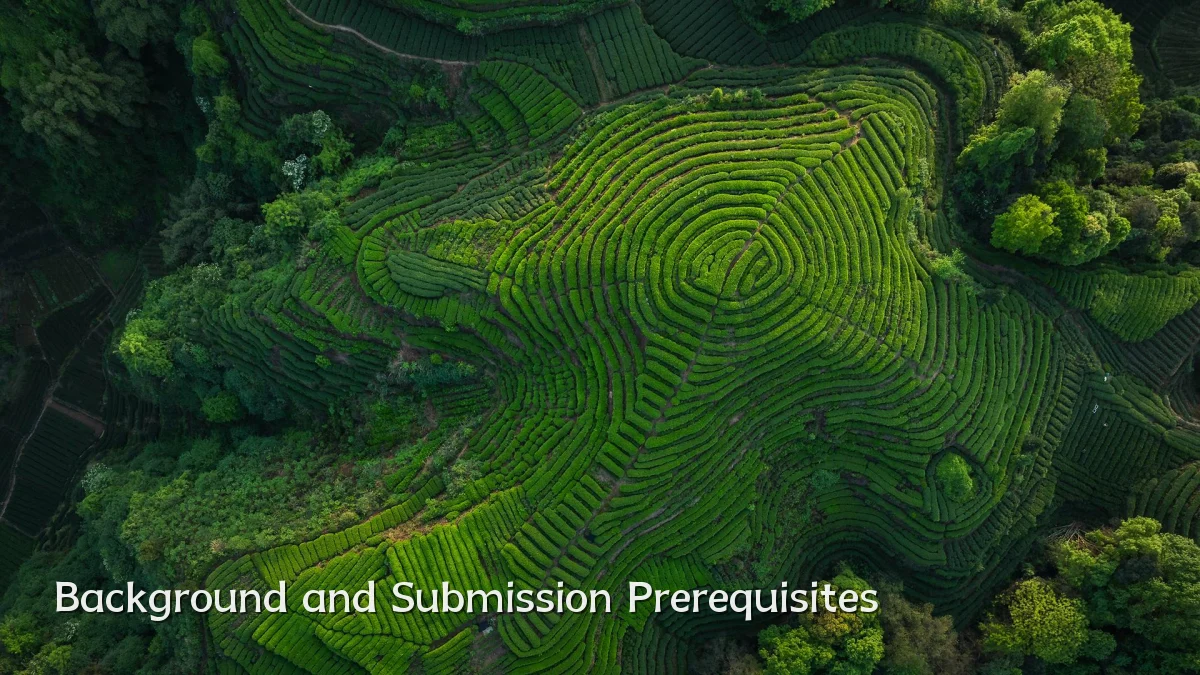 Background and Submission Prerequisites