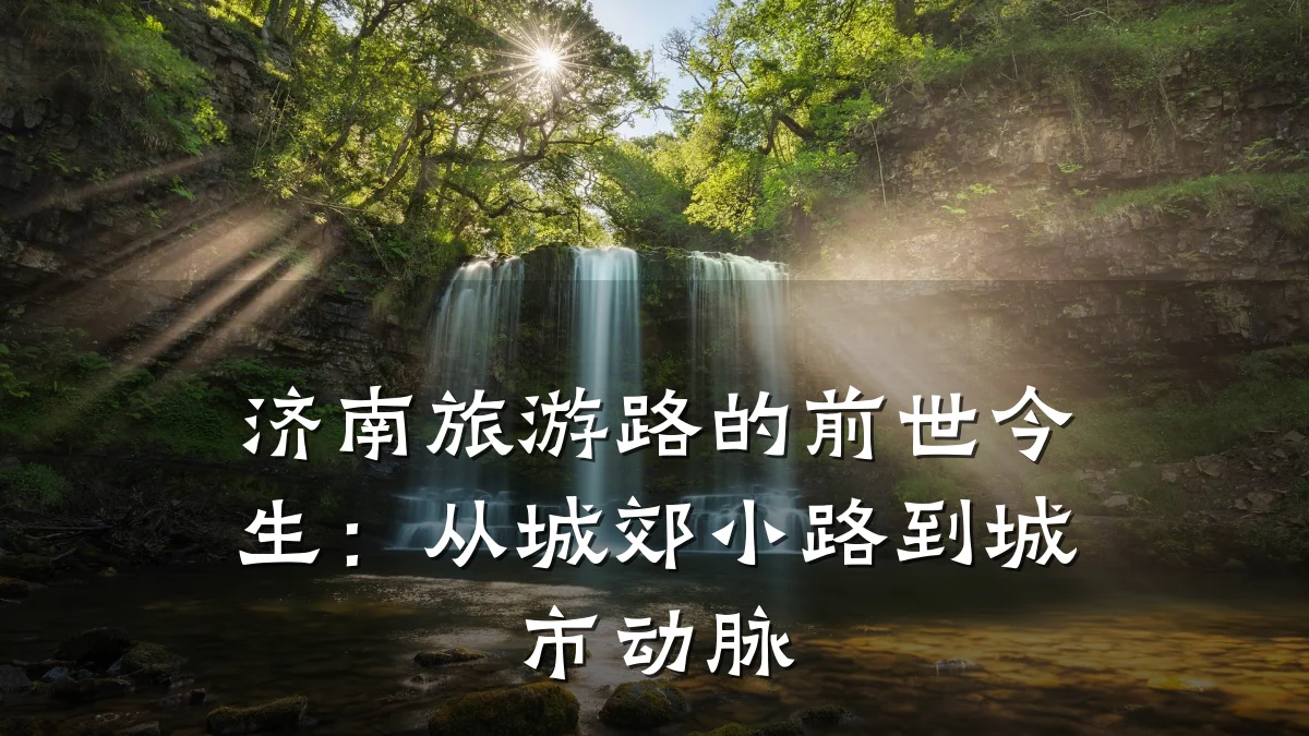 济南旅游路的前世今生:从城郊小路到城市动脉