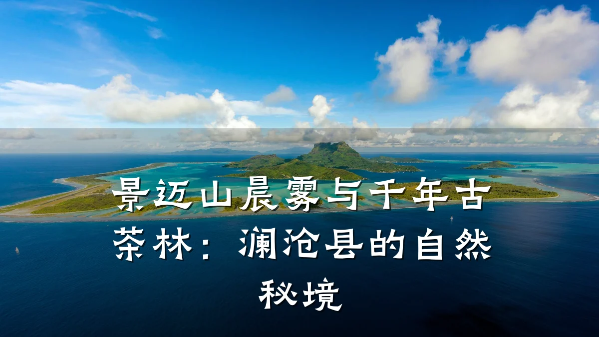 景迈山晨雾与千年古茶林:澜沧县的自然秘境