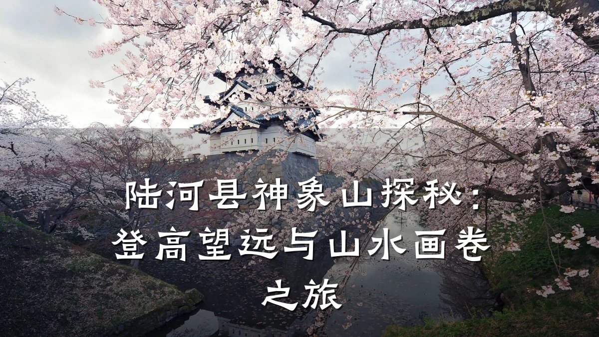 陆河县神象山探秘:登高望远与山水画卷之旅