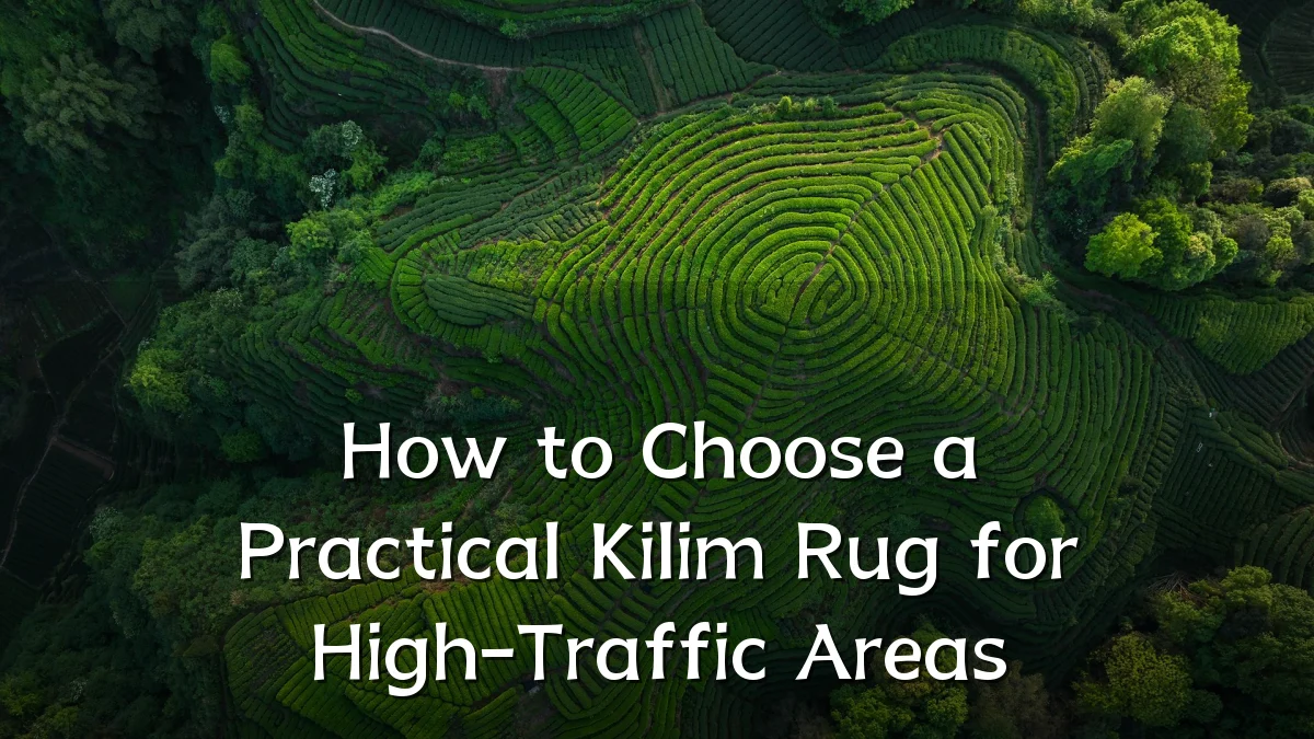 How to Choose a Practical Kilim Rug for High-Traffic Areas