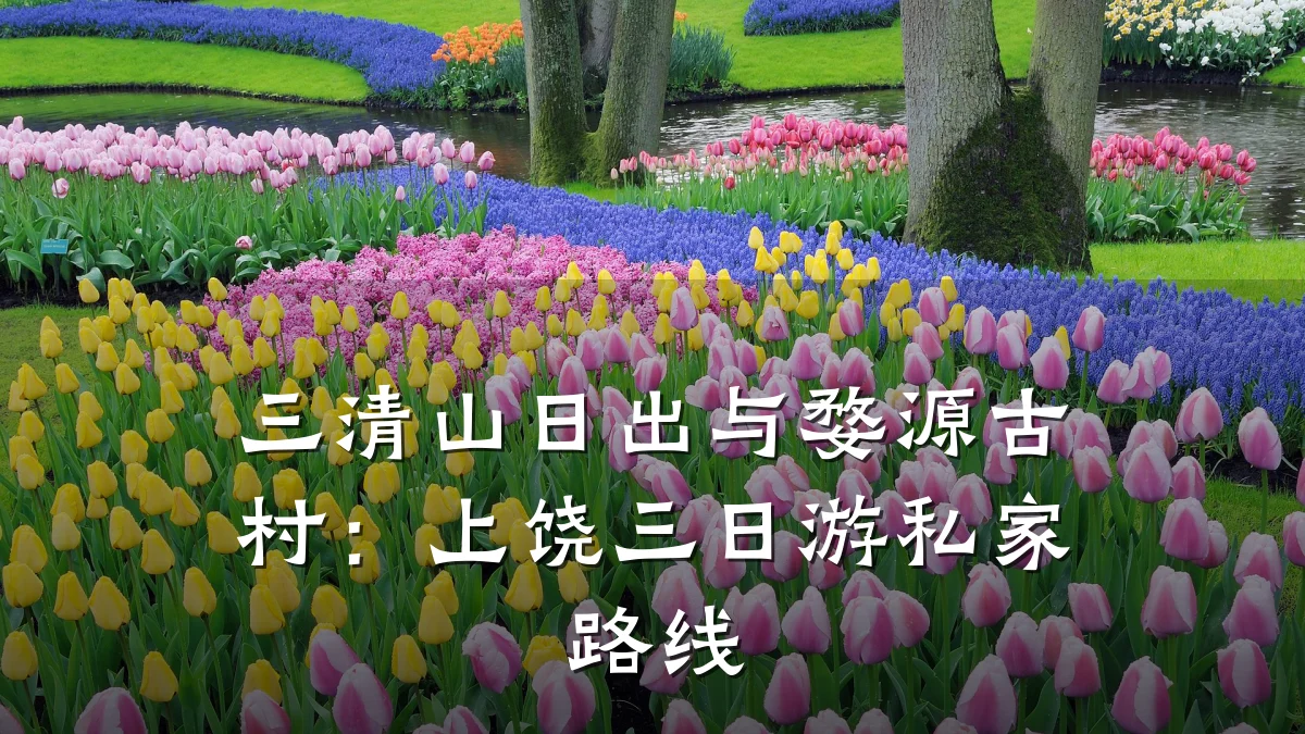 三清山日出与婺源古村:上饶三日游私家路线