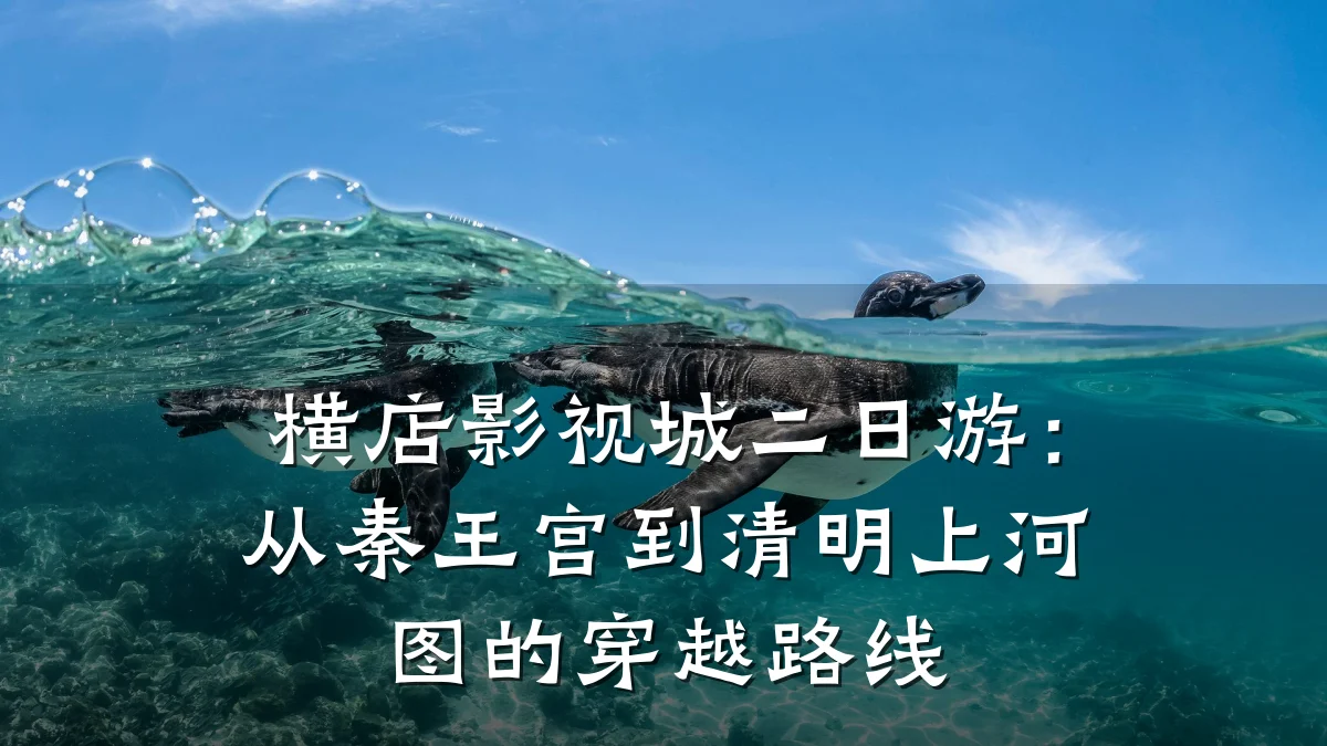横店影视城二日游:从秦王宫到清明上河图的穿越路线