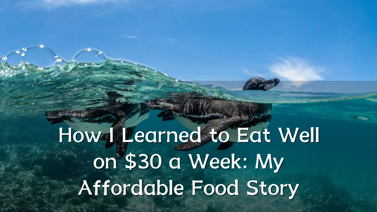 How I Learned to Eat Well on $30 a Week: My Affordable Food Story