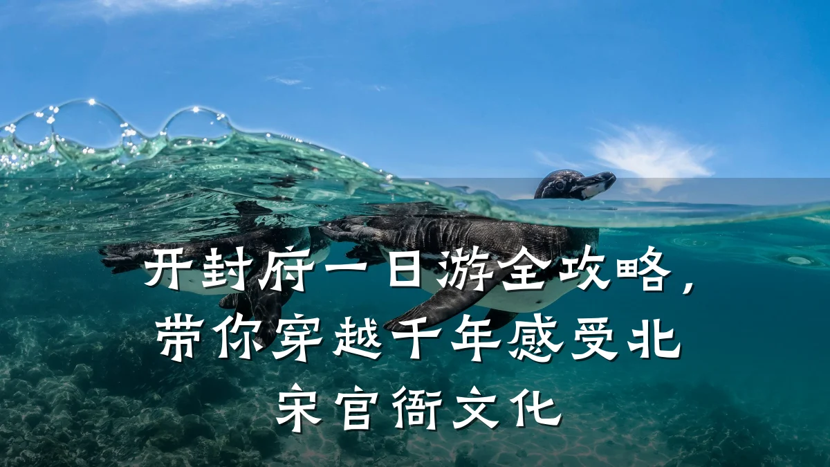 开封府一日游全攻略,带你穿越千年感受北宋官衙文化