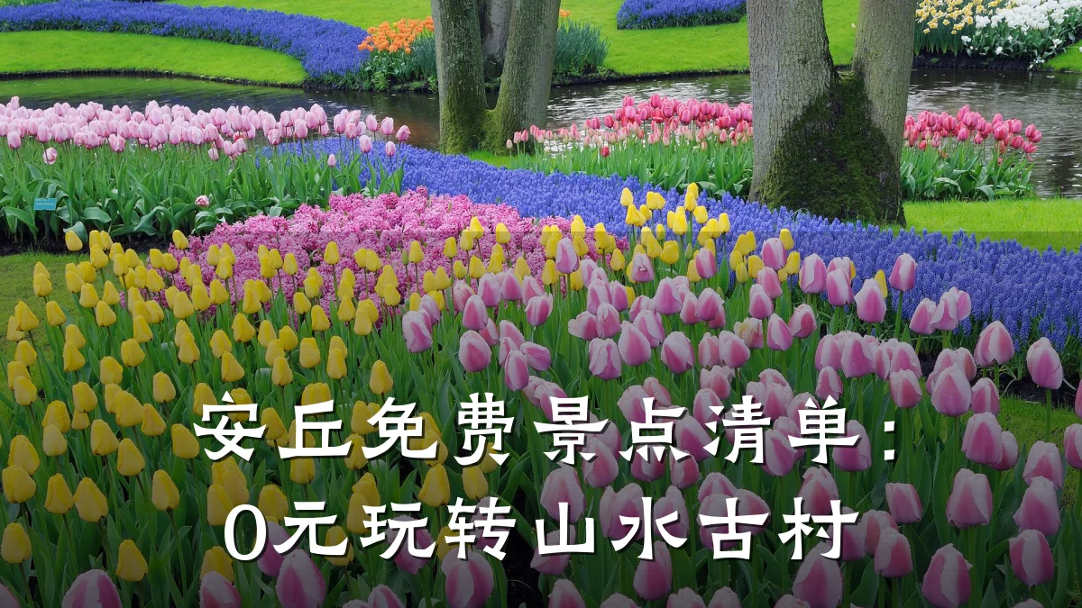安丘免费景点清单:0元玩转山水古村