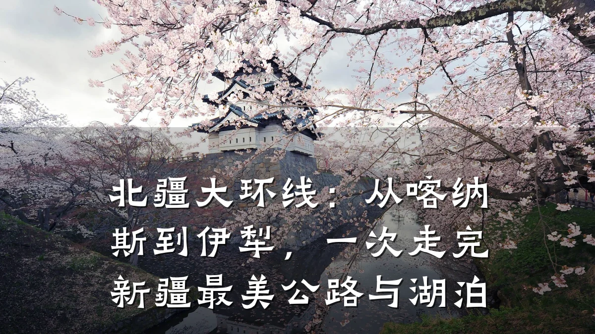 北疆大环线:从喀纳斯到伊犁,一次走完新疆最美公路与湖泊