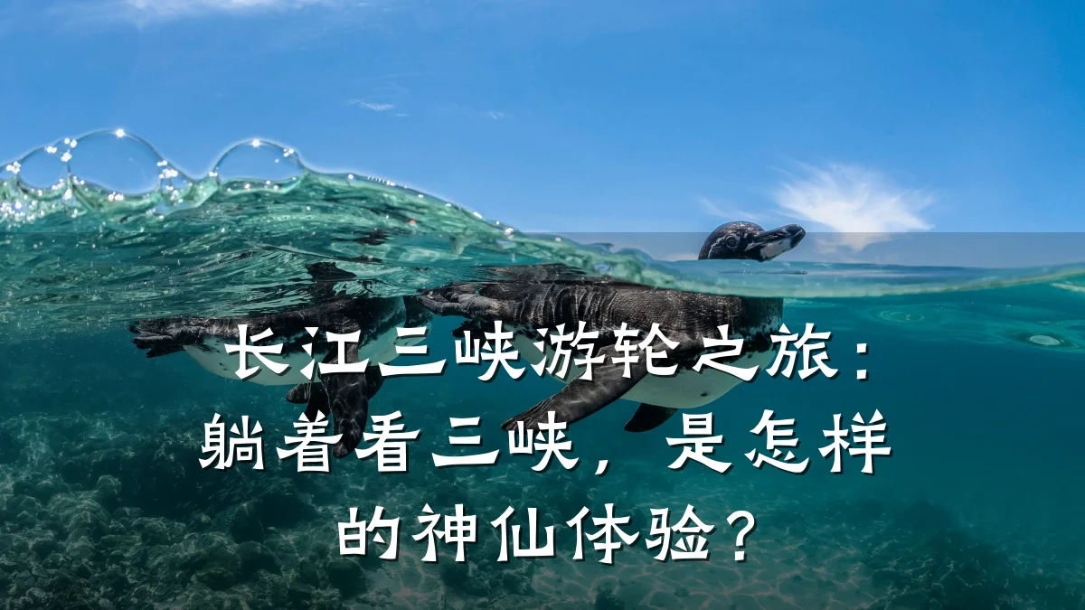 长江三峡游轮之旅:躺着看三峡,是怎样的神仙体验?