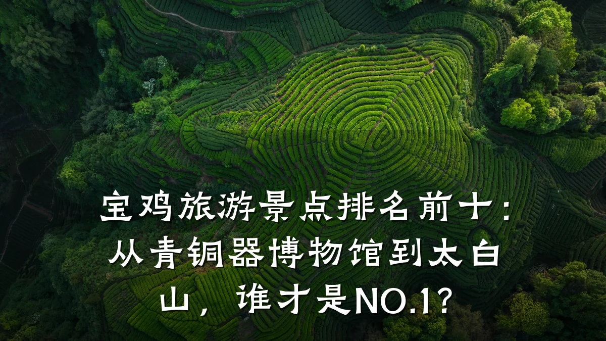 宝鸡旅游景点排名前十：从青铜器博物馆到太白山，谁才是NO.1？
