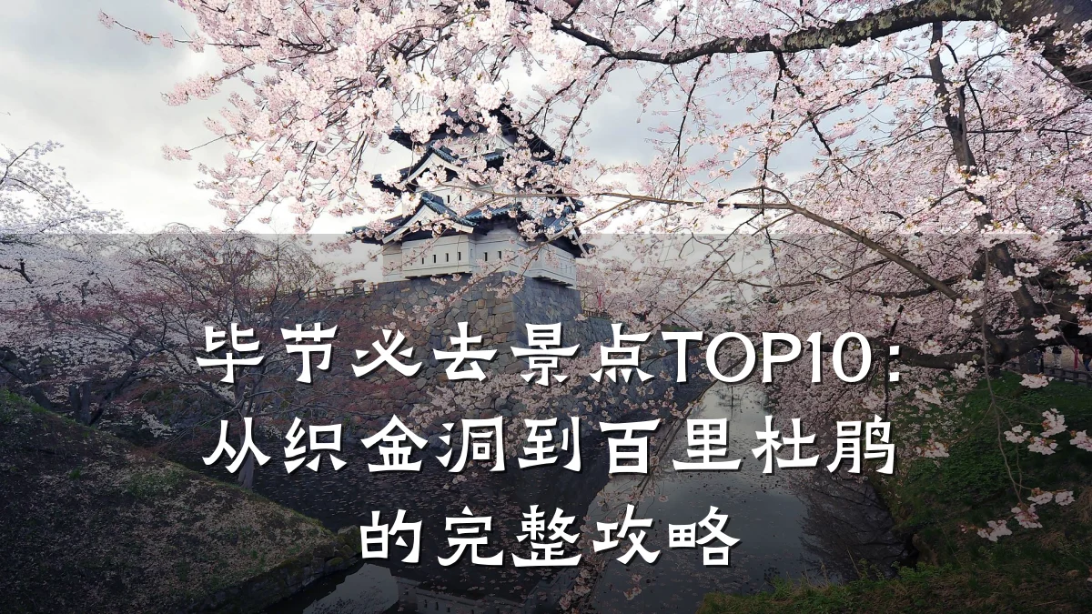 毕节必去景点TOP10:从织金洞到百里杜鹃的完整攻略