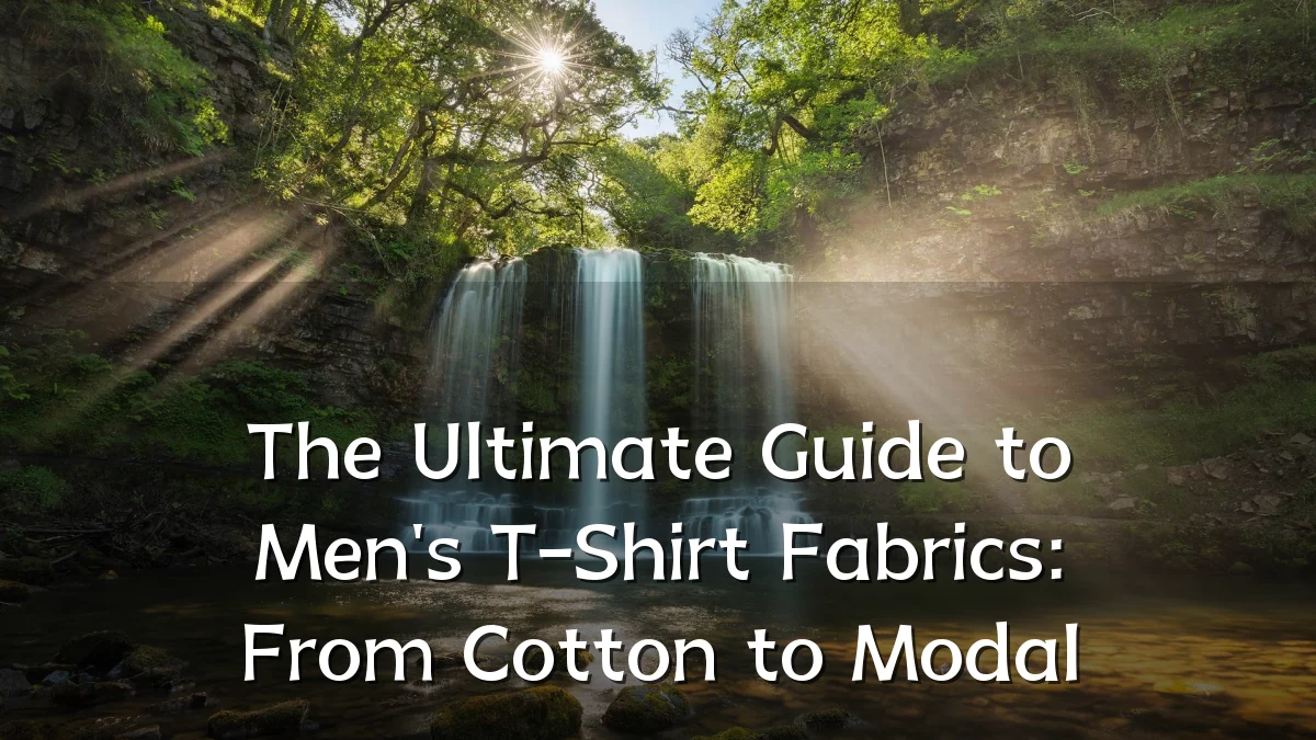 The Ultimate Guide to Men's T-Shirt Fabrics: From Cotton to Modal